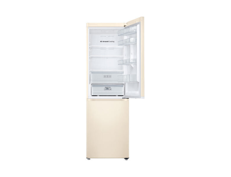 Samsung RB38J7805EF frigorifero con congelatore Libera installazione 384 L Sabbia