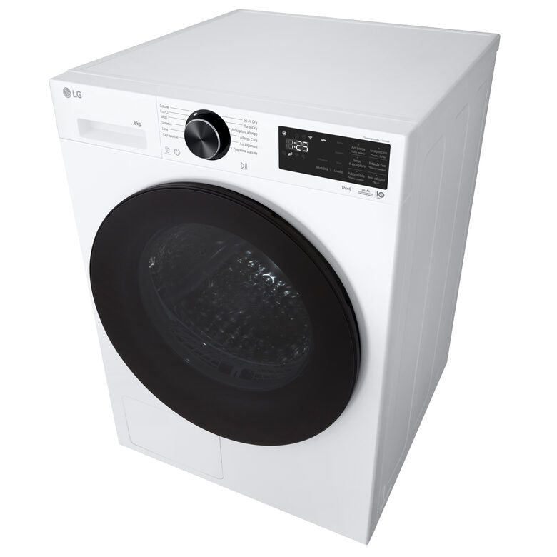 LG RNX5008TLB Asciugatrice Intelligente AI Dry 8 kg Classe B Bianco