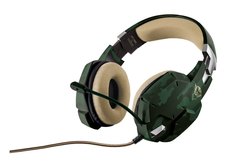 Trust GXT 322C Auricolare Cablato A Padiglione Giocare Verde