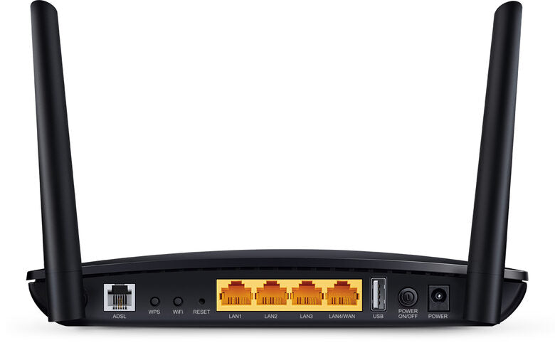 TP-LINK Archer D50 router wireless Fast Ethernet Dual-band (2.4 GHz/5 GHz) Nero