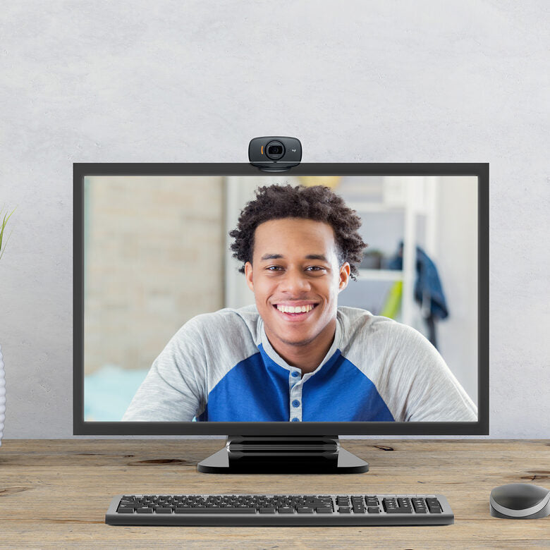 Logitech C525 webcam 8 MP 1280 x 720 Pixel USB 2.0 Nero