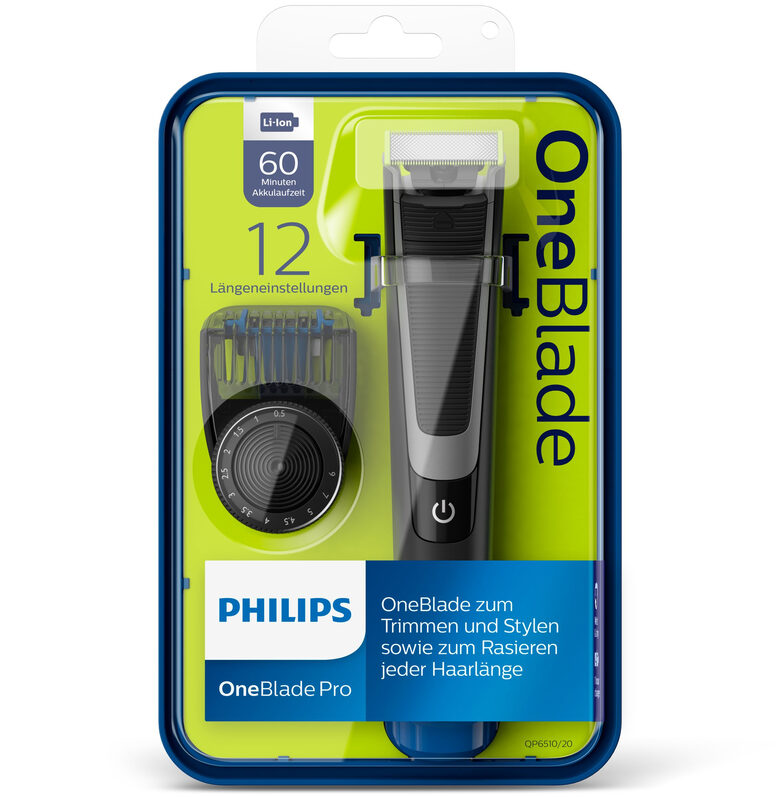 Philips OneBlade Pro Rade, regola, rifinisce
