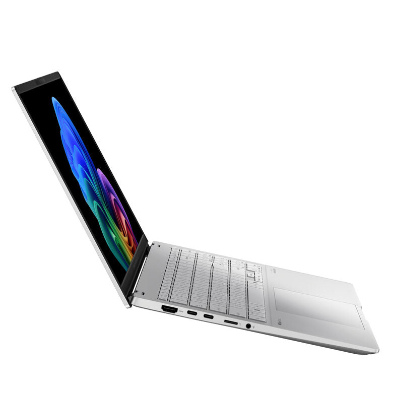 ASUS Vivobook S 15 OLED S5507QA-MA012W Qualcomm Snapdragon X1P-42-100 Computer portatile 39,6 cm (15.6") 3K 16 GB LPDDR5x-SDRAM 512 GB SSD Wi-Fi 7 (802.11be) Windows 11 Home Argento