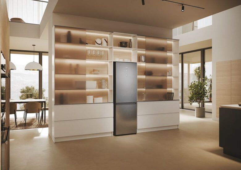 Haier 2D 60 Serie 3 HDPW5618DNPK Libera installazione 352 L D Acciaio inox