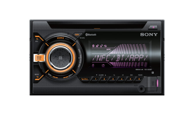Sony WX-900BT Nero 220 W Bluetooth