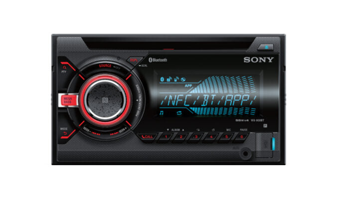 Sony WX-900BT Nero 220 W Bluetooth