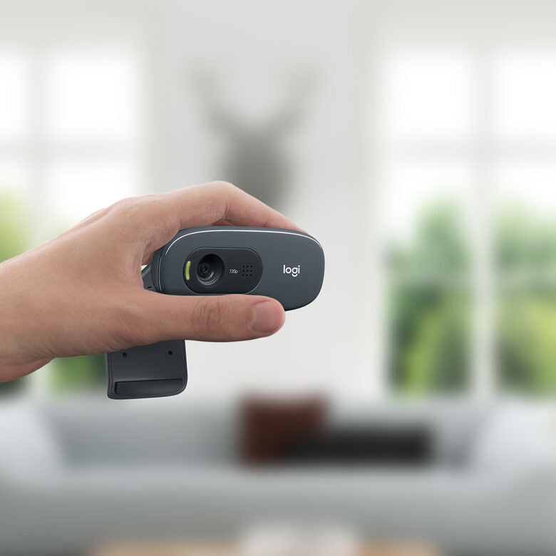 Logitech C270 HD webcam 3 MP 1280 x 720 Pixel USB 2.0 Nero