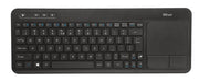 Trust VEZA WIRELESS TOUCHPAD tastiera RF Wireless QWERTY Inglese Nero