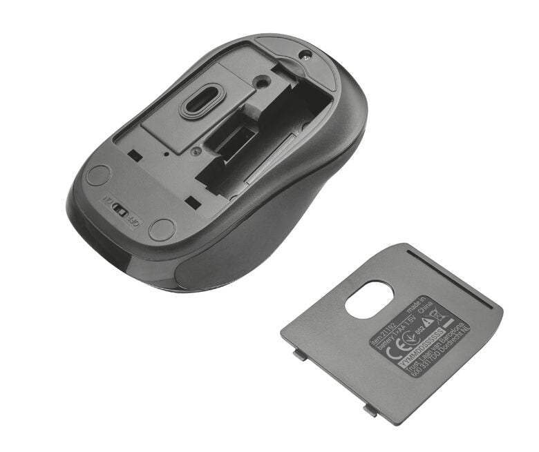 Trust 21192 mouse Ambidestro Bluetooth Ottico 1600 DPI