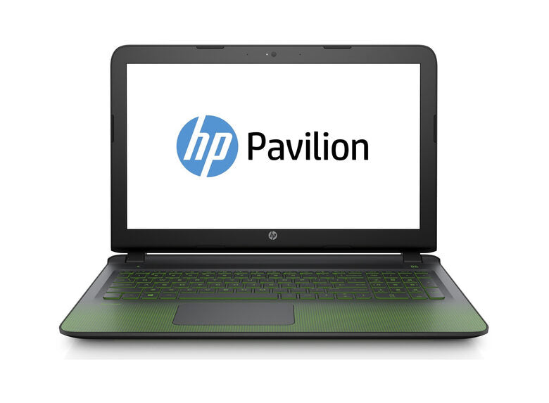 HP Pavilion 15-ak112nl Computer portatile 39,6 cm (15.6") Full HD Intel® Core™ i7 della sesta generazione 8 GB DDR3L-SDRAM 1000 GB HDD NVIDIA® GeForce® GTX 950M Windows 10 Home Nero, Verde