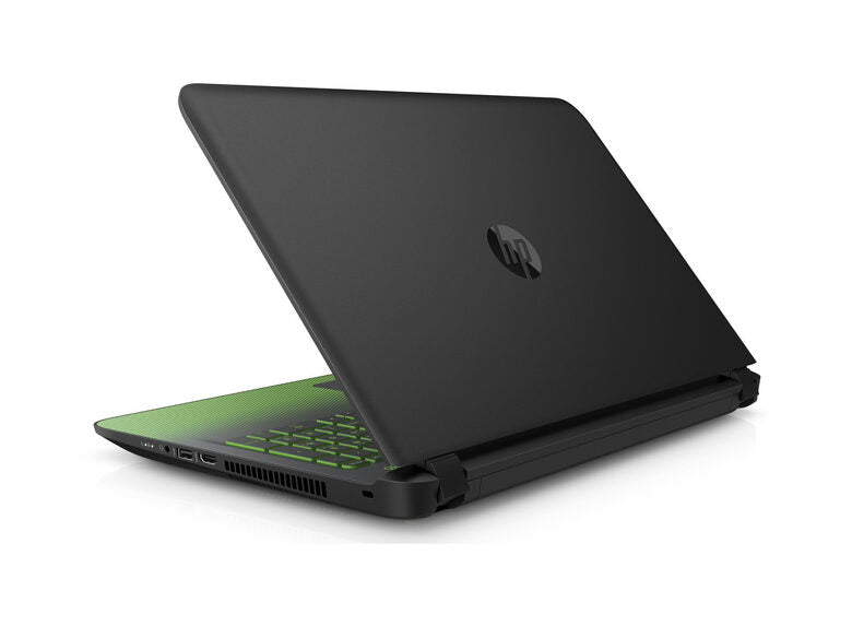 HP Pavilion 15-ak112nl Computer portatile 39,6 cm (15.6") Full HD Intel® Core™ i7 della sesta generazione 8 GB DDR3L-SDRAM 1000 GB HDD NVIDIA® GeForce® GTX 950M Windows 10 Home Nero, Verde