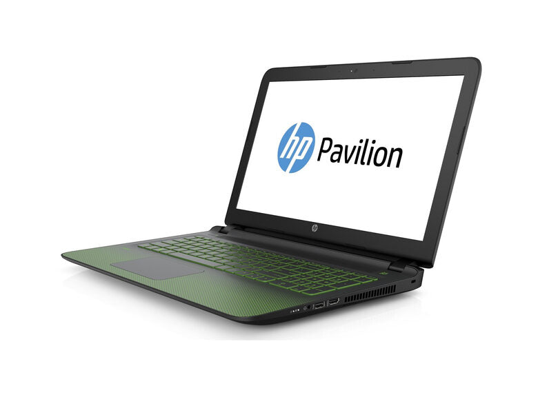 HP Pavilion 15-ak112nl Computer portatile 39,6 cm (15.6") Full HD Intel® Core™ i7 della sesta generazione 8 GB DDR3L-SDRAM 1000 GB HDD NVIDIA® GeForce® GTX 950M Windows 10 Home Nero, Verde