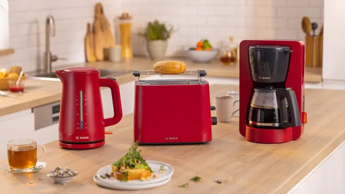 Bosch TWK3M124 Bollitore MyMoment 1.7 l Rosso