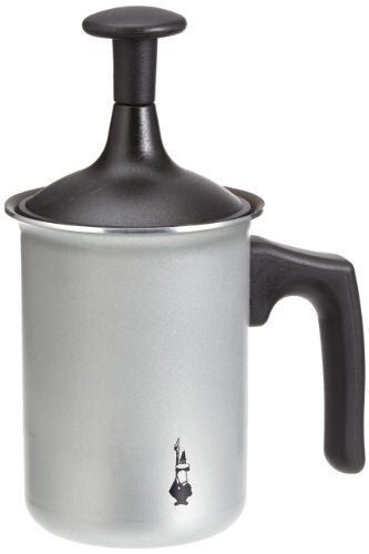 Bialetti 00AGR391 montalatte Schiumatore portatile Nero, Argento