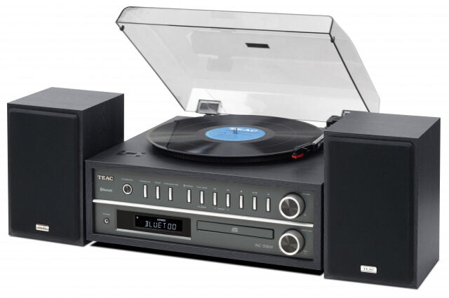 TEAC MC-D800-B Giradischi con trasmissione a cinghia Nero