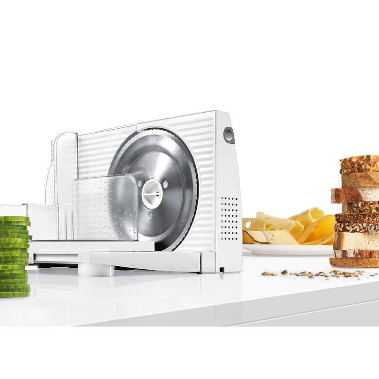 Bosch MAS4000W affettatrice Elettrico 100 W Bianco Plastica