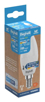 Beghelli 58135 lampada LED 4000 K 7 W E14 F