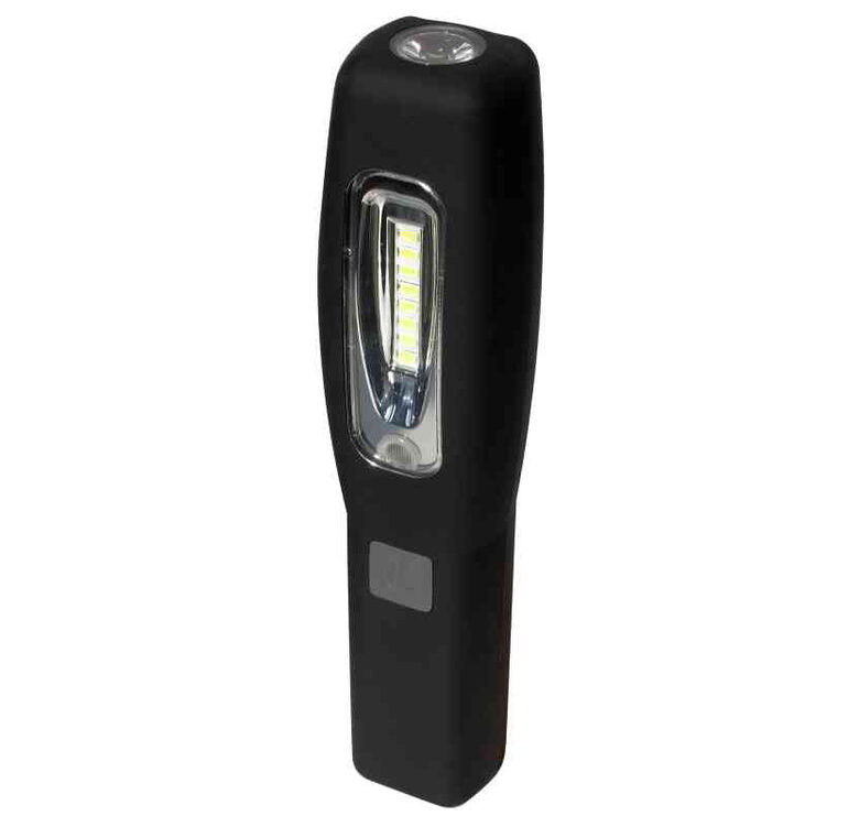 CFG EL017 torcia Nero Torcia elettrica con supporto magnetico LED