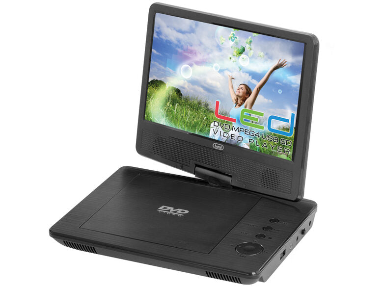 Trevi PDX 1409 Lettore DVD portatile Convertibile 22,9 cm (9") 800 x 480 Pixel Nero