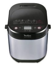 Moulinex OW240E Pain & Delices Macchina del Pane in Acciaio Inossidabile, con Funzione Yogurt, 20 Programmi Automatici di cui 3 Senza Glutine