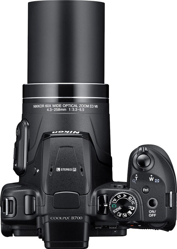 Nikon COOLPIX B700 1/2.3" Fotocamera Bridge 20,3 MP CMOS 5184 x 3888 Pixel Nero