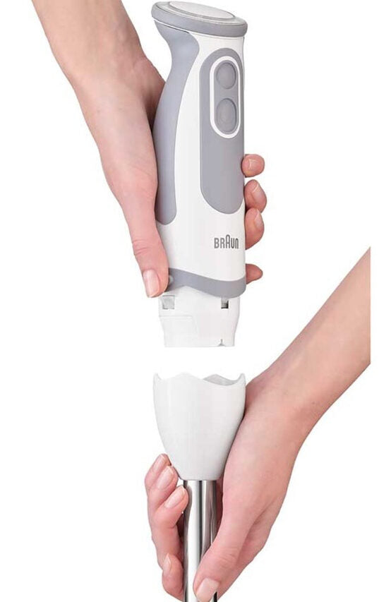Braun MQ 5000 WH Soup Frullatore ad immersione 750 W Grigio, Bianco