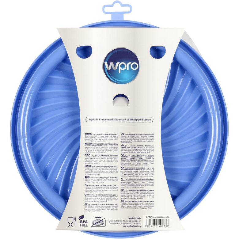 Wpro DFG270 Piatto microonde per scongelare