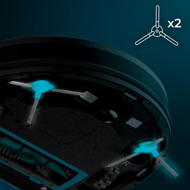 Cecotec Conga 2499 Ultra Home Aspirapolvere Robot 3 L Sacchetto per la polvere Nero