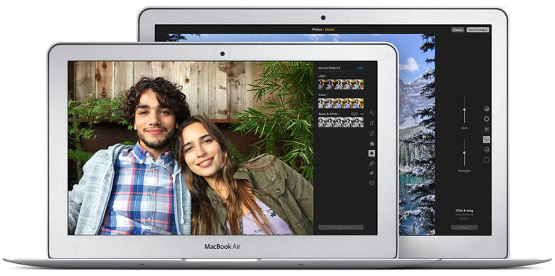 Apple MacBook Air Computer portatile 33,8 cm (13.3") HD Intel® Core™ i5 di quinta generazione 8 GB LPDDR3-SDRAM 128 GB Flash Wi-Fi 5 (802.11ac) Mac OS X 10.11 El Capitan Argento