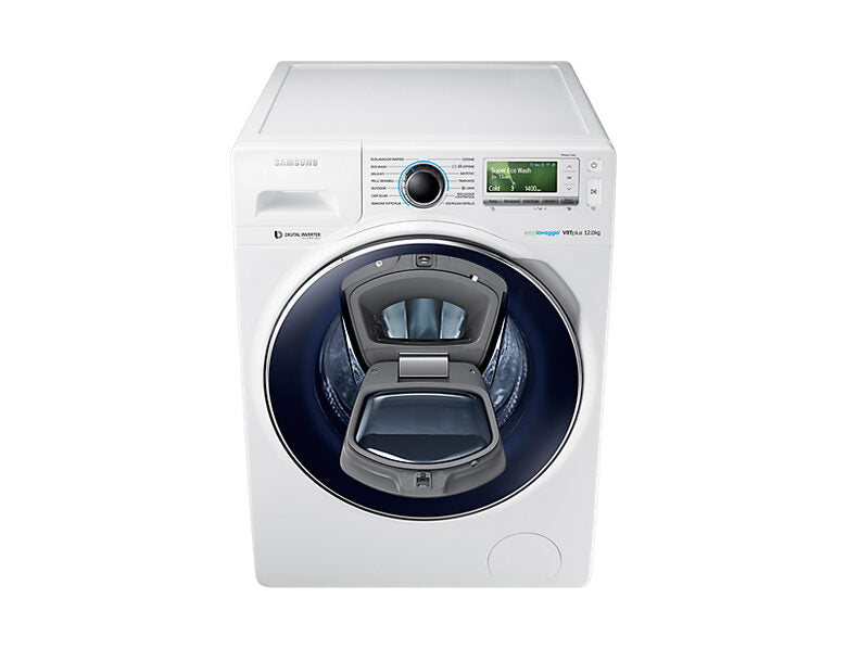 Samsung WW12K8402OW lavatrice Caricamento frontale 12 kg 1400 Giri/min Bianco