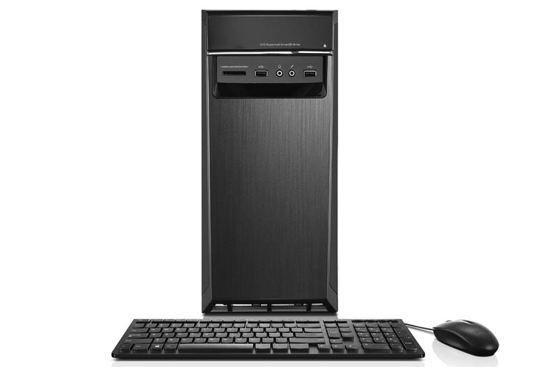 Lenovo IdeaCentre H50-05 DDR3-SDRAM A8-7410 Tower AMD A8 8 GB 1000 GB HDD Windows 10 PC Nero