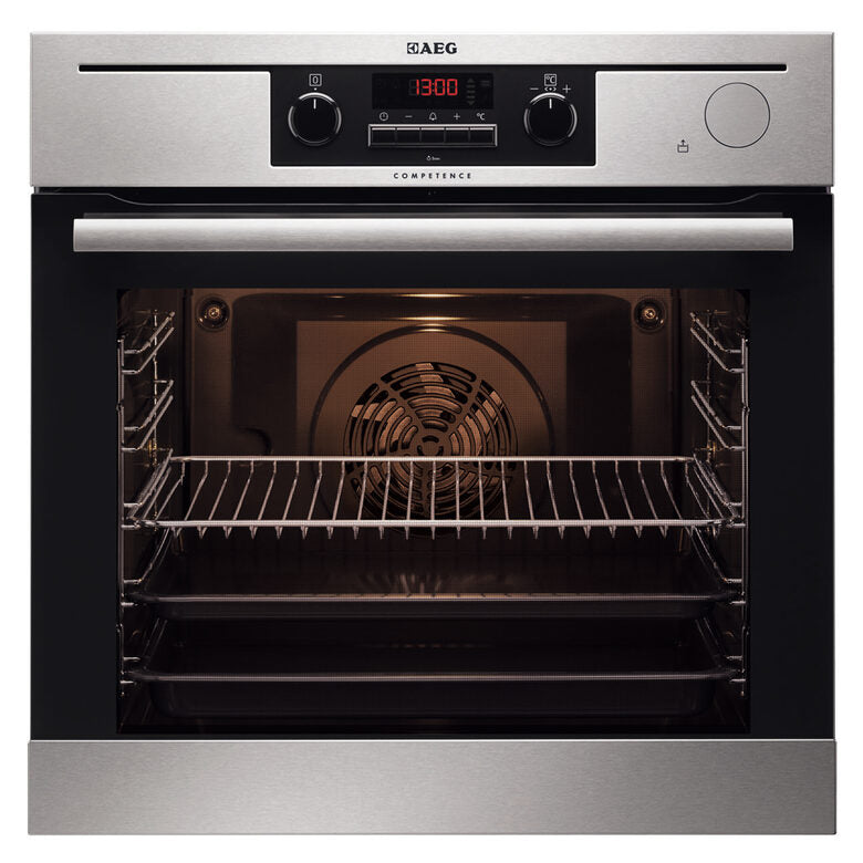 AEG BP630332IM Forno a Incasso 72 L 2950 W A+ Nero, Acciaio inossidabile