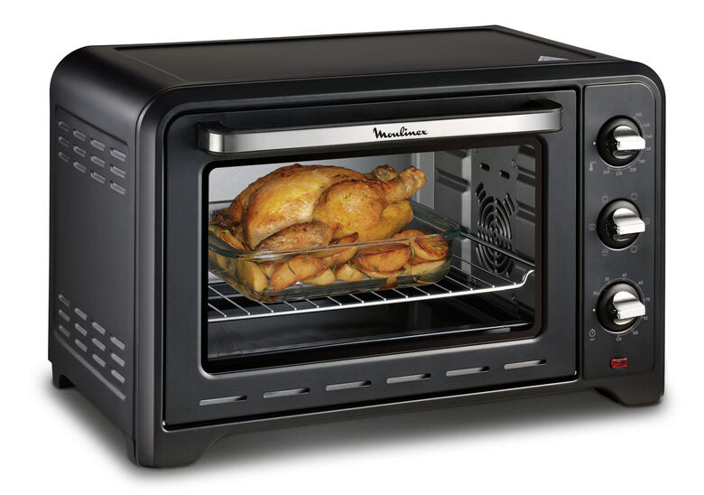 Moulinex OX4648 Optimo Forno Elettrico con Capacità di 33 L, Potenza 1600 W 28x31x36cm