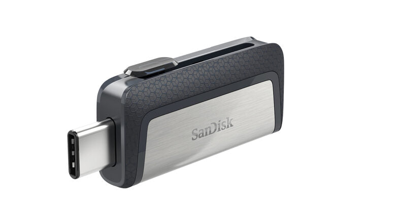 SanDisk Ultra Dual Drive USB Type-C unità flash USB 32 GB USB Type-A / USB Type-C 3.2 Gen 1 (3.1 Gen 1) Nero, Argento
