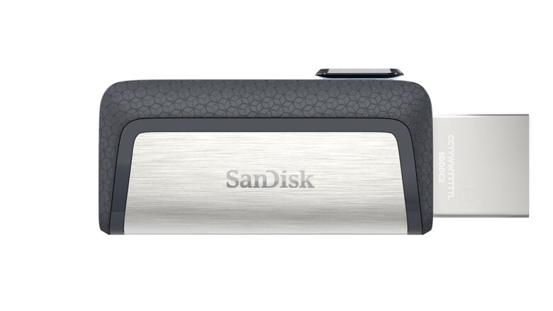 SanDisk Ultra Dual Drive USB Type-C unità flash USB 16 GB USB Type-A / USB Type-C 3.2 Gen 1 (3.1 Gen 1) Nero, Argento