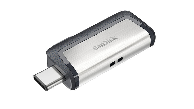 SanDisk Ultra Dual Drive USB Type-C unità flash USB 16 GB USB Type-A / USB Type-C 3.2 Gen 1 (3.1 Gen 1) Nero, Argento