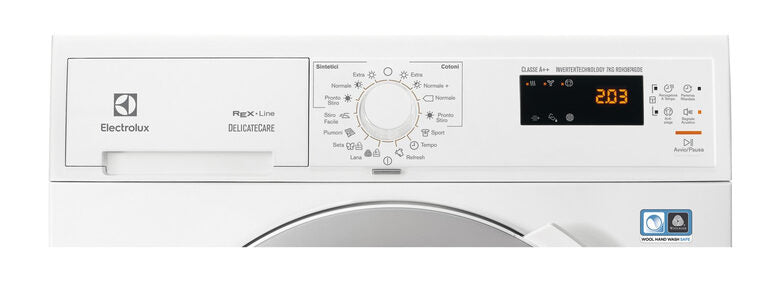 Electrolux RDH3874GDE asciugatrice Libera installazione Caricamento frontale 7 kg A++ Bianco