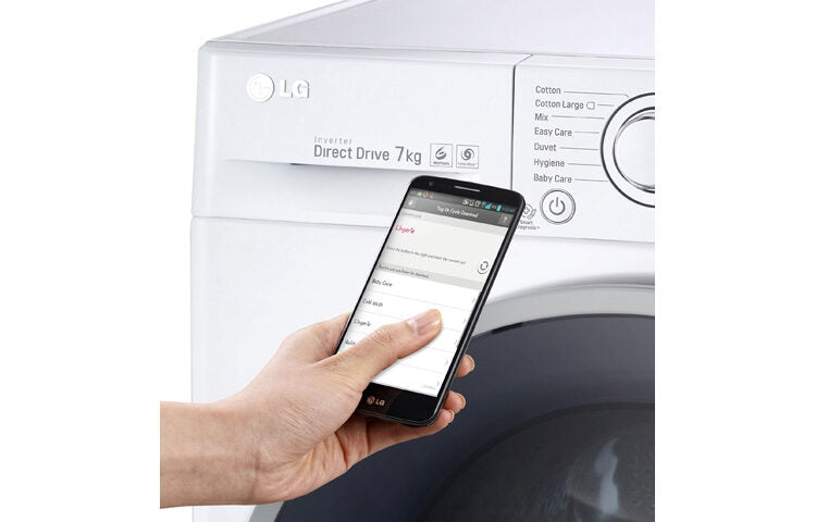 LG FH2U2HDN1 lavatrice Caricamento frontale 7 kg 1200 Giri/min Bianco