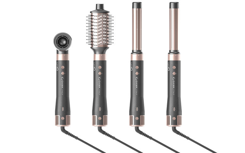GA.MA Multistyler UniQ Aura Airflow Grigio, Rosa 1500 W 1,8 m