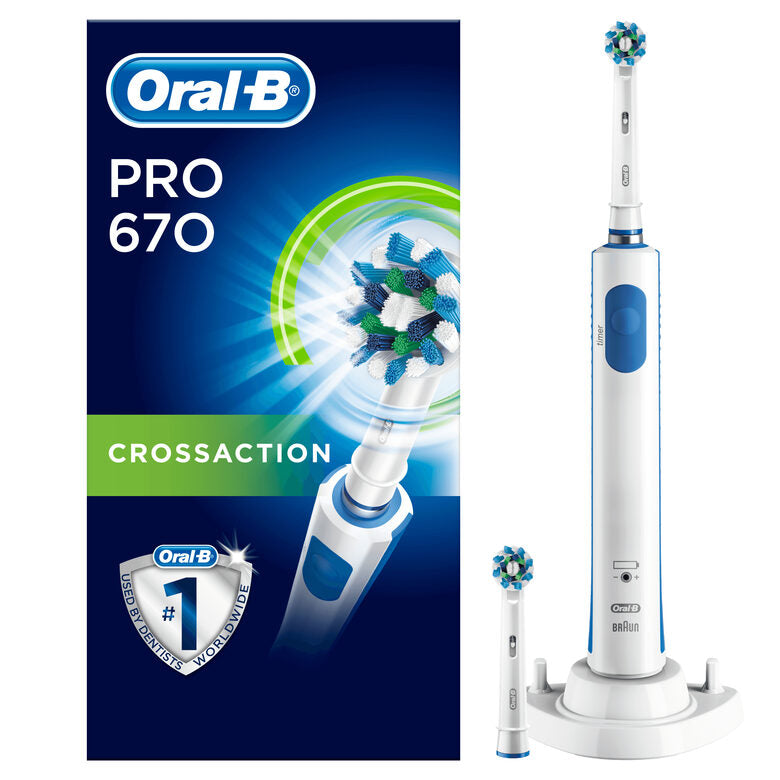 Oral-B PRO Spazzolino elettrico 670 Cross Action