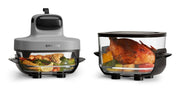 Dreame Tasti Singolo Indipendente 1500 W Friggitrice ad aria calda Nero, Trasparente, Bianco