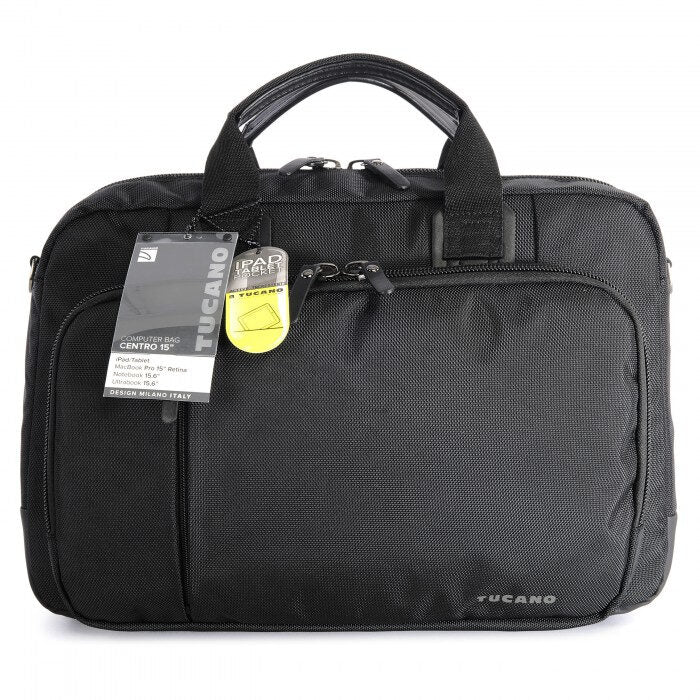 Tucano Centro 15 borsa per notebook 39,6 cm (15.6") Valigetta ventiquattrore Nero