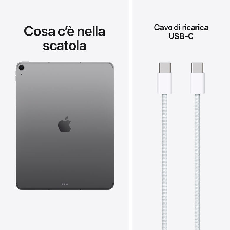 Apple iPad Air 13'' Wi-Fi + Cellular 256GB - Grigio Siderale