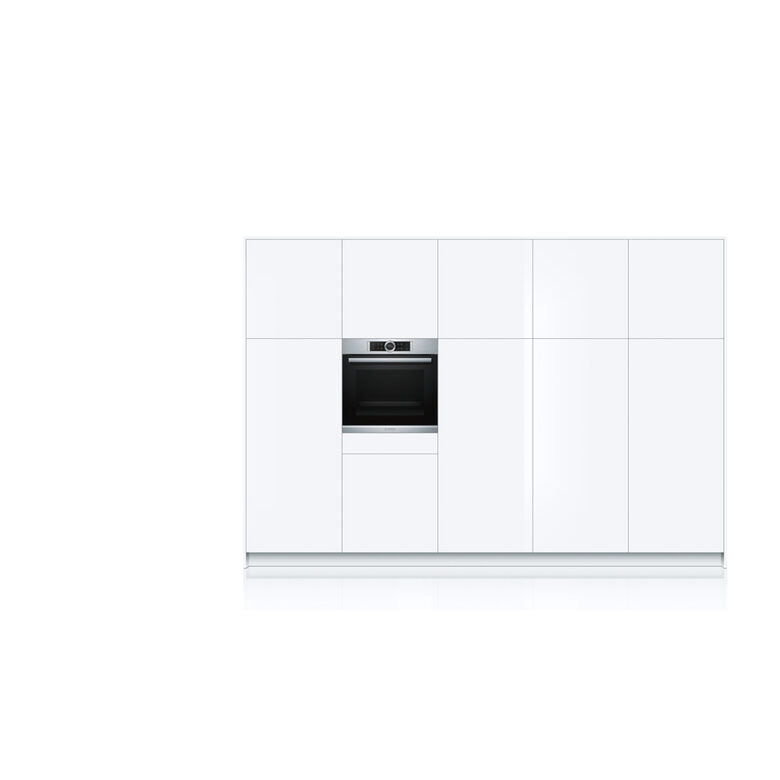 Bosch Serie 8 HRG675BS1S Forno a Incasso 71 L 3650 W A+ Nero, Stainless steel