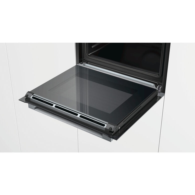 Bosch Serie 8 HRG675BS1S Forno a Incasso 71 L 3650 W A+ Nero, Stainless steel