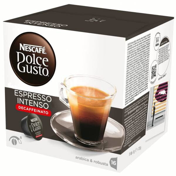 Nescafé Expresso Decaffeinato Capsule caffè 16 pz