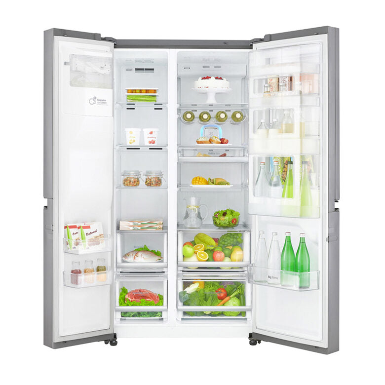LG GSJ960PZBZ Side by side Libera installazione Acciaio inossidabile 601 L