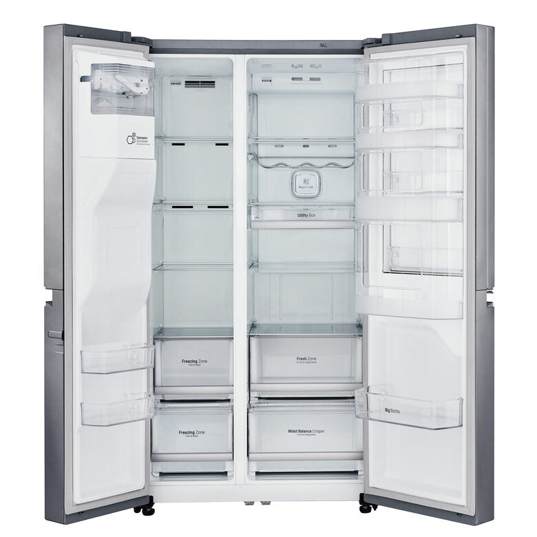 LG GSJ960PZBZ Side by side Libera installazione Acciaio inossidabile 601 L