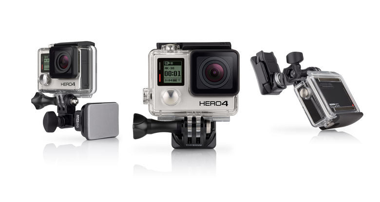 GoPro SUPPORTO DA CASCO FRONTALE + LATERALE
