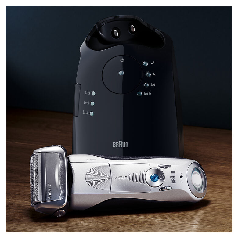 Braun Series 7 7899cc Wet&Dry Rasoio Trimmer Argento